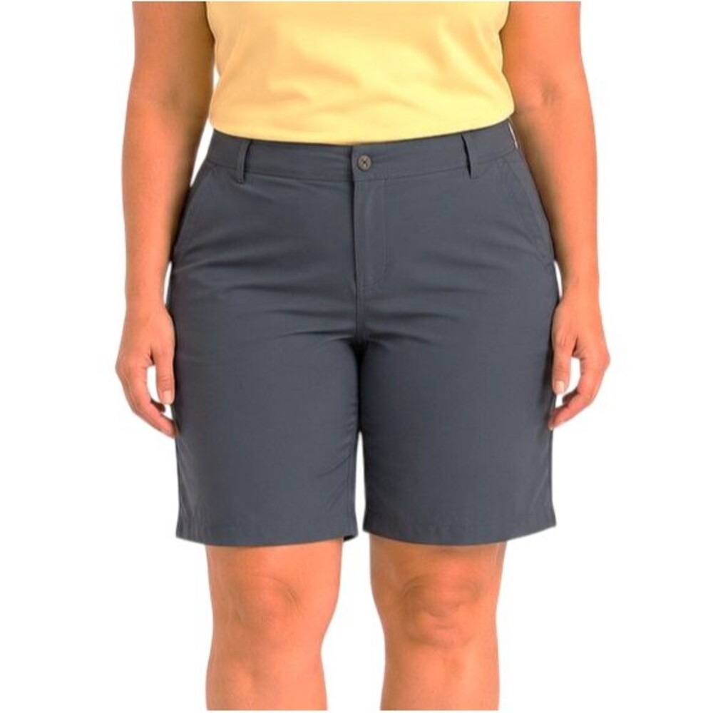 REI Co-op 11" Wildest Shorts Womens 16 Bermuda UPF 50+ Lightweight Stretch Grey